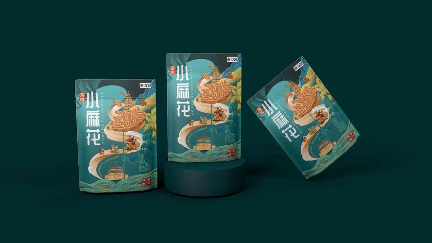 杂粮小麻花包装设计_西安前道品牌策划-站酷zcool